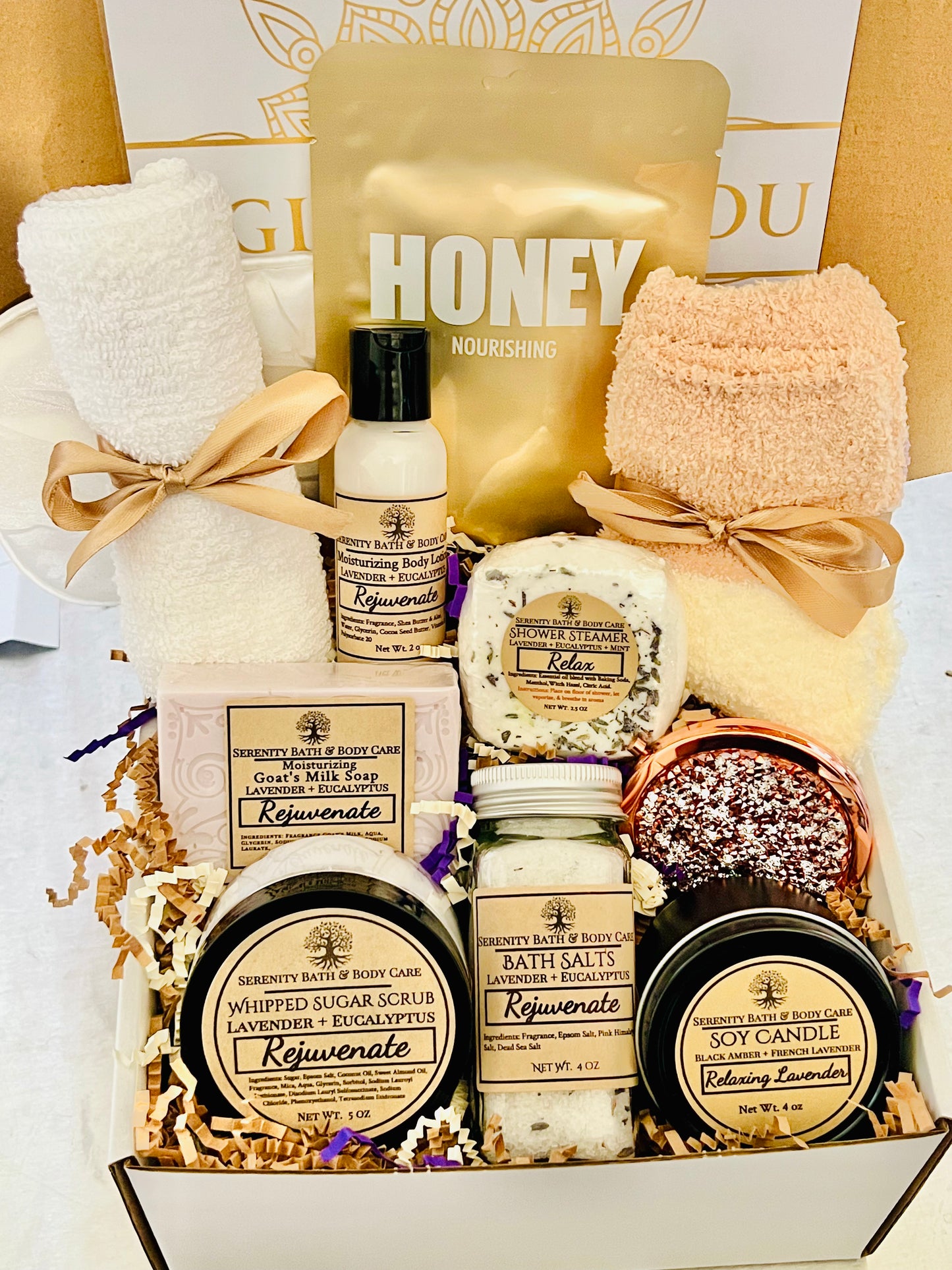 Personalized Self Care Package, Birthday Gift for Her, Pamper Gift, Thinking of you, Mother's Day Gift, Best Friend Gift Box
