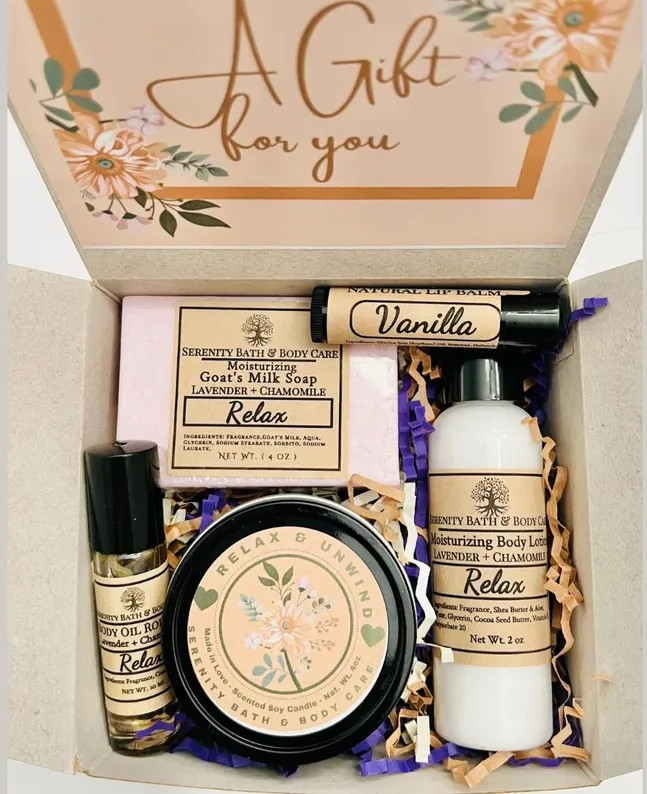 Mini Spa Gift Boxes – Thank You, Coworker & Employee Appreciation Gifts, Small Gifts, Christmas Gifts, Holiday Gifts for Women