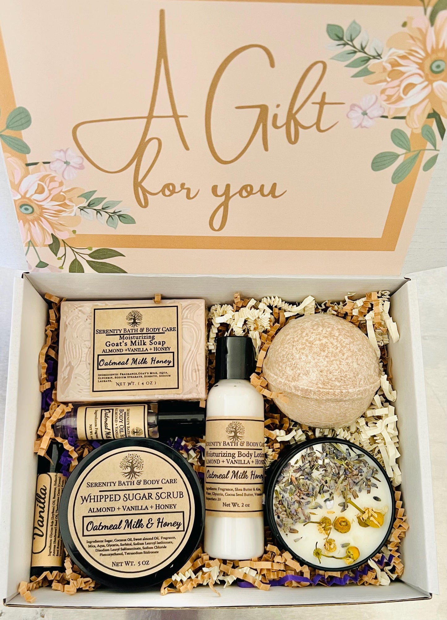 Birthday Gift for her, Spa Gift Box, Thinking of You, Thank you gift, Self Care Package, Gift Basket for women, Mom Gifts
