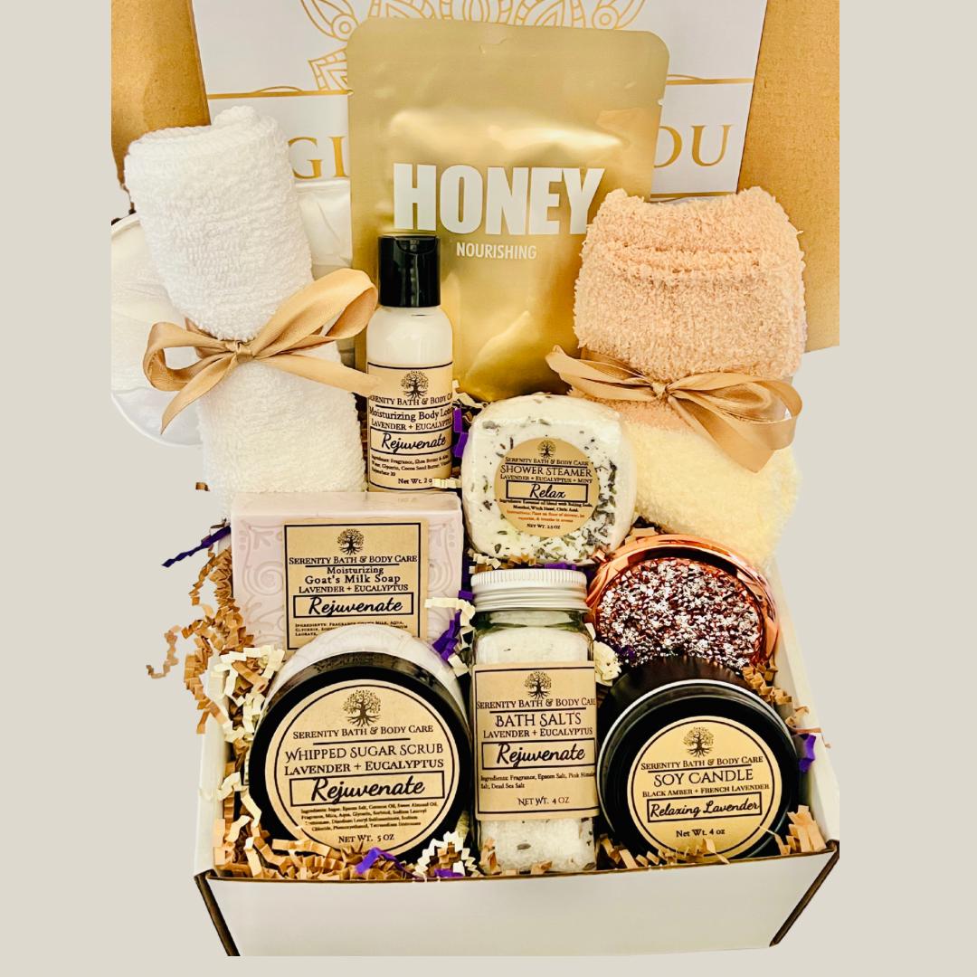 Personalized Self Care Package, Birthday Gift for Her, Pamper Gift, Thinking of you, Mother's Day Gift, Best Friend Gift Box