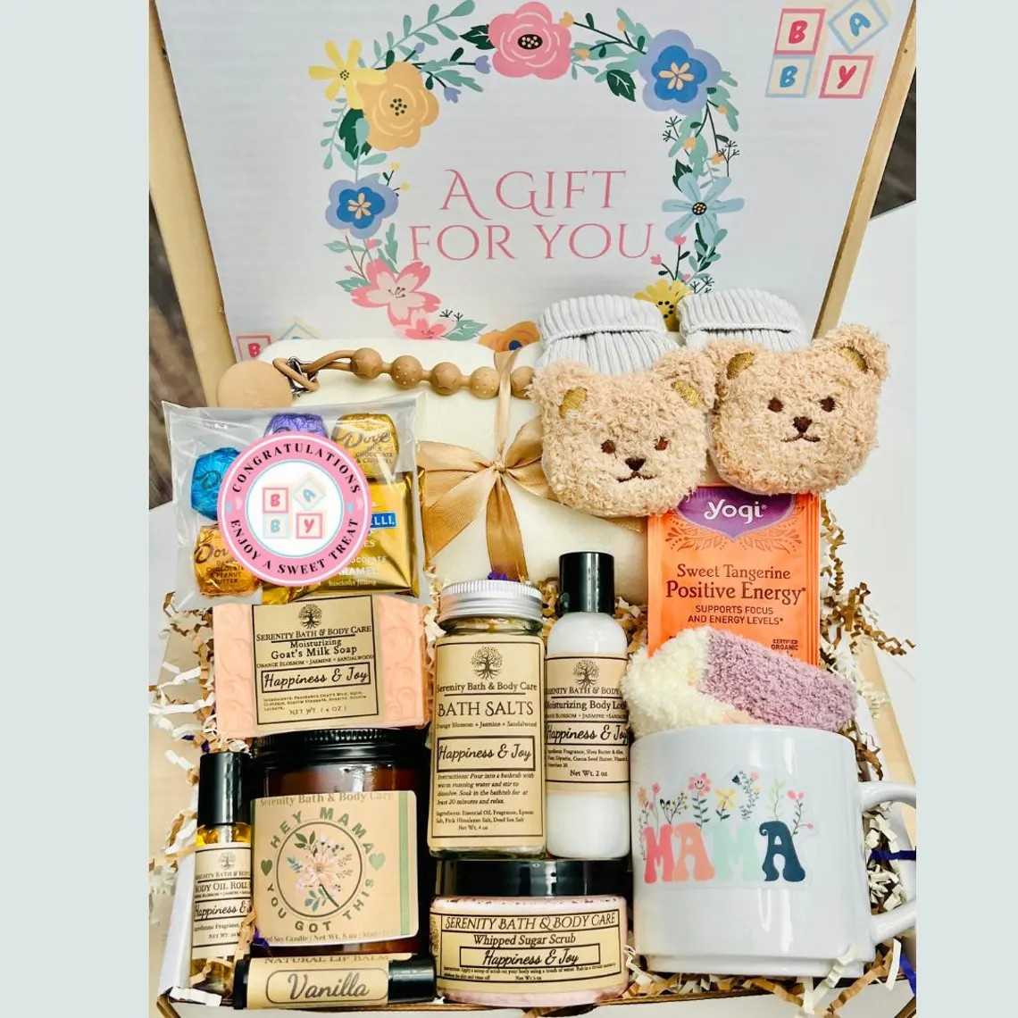 Deluxe New Mom Gift Box & Baby Gift Box for Women, You Got This Pregnancy Gift