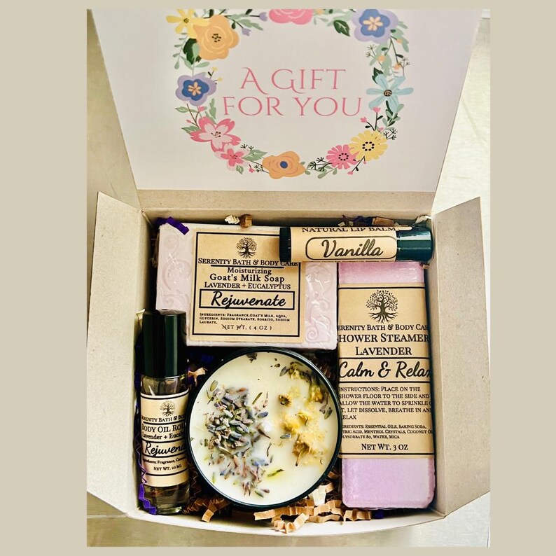 Mini Spa Gift Boxes – Thank You, Coworker & Employee Appreciation Gifts, Small Gifts, Christmas Gifts, Holiday Gifts for Women