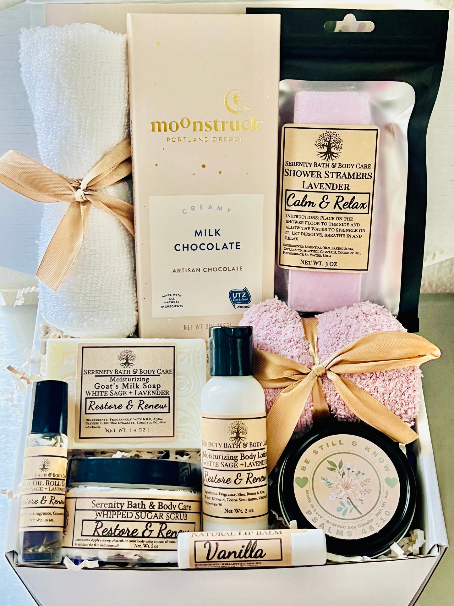 Luxury Spa Gift Box for Women – Birthday, Self Care, Christmas & Thank You Gift