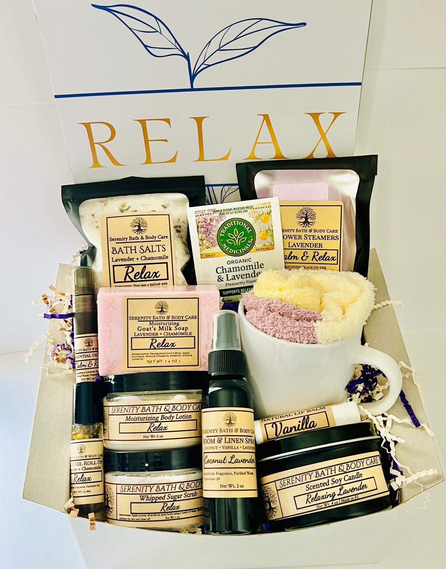 Self Care Spa Gift Box for Women | Birthday & Christmas Relaxation Gift