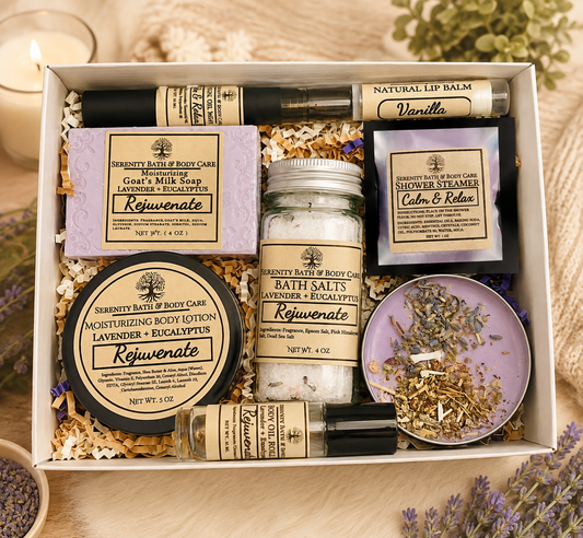 Self Care Gift Set, Birthday Gift Box, Relaxation Gift Box, Thank you Gift, Spa Gift Basket, Wellness Gift Set