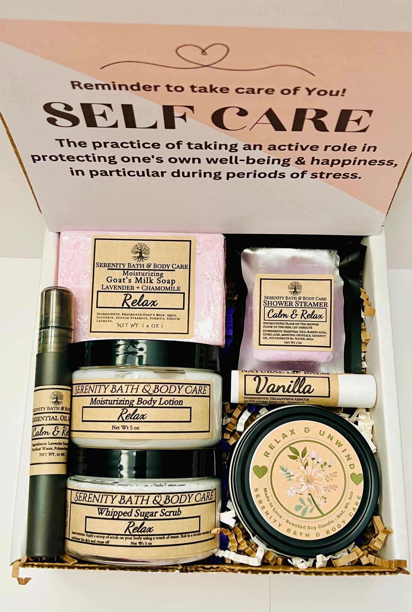 Luxury Spa Gift Box for Women – Birthday, Self Care, Christmas & Thank You Gift