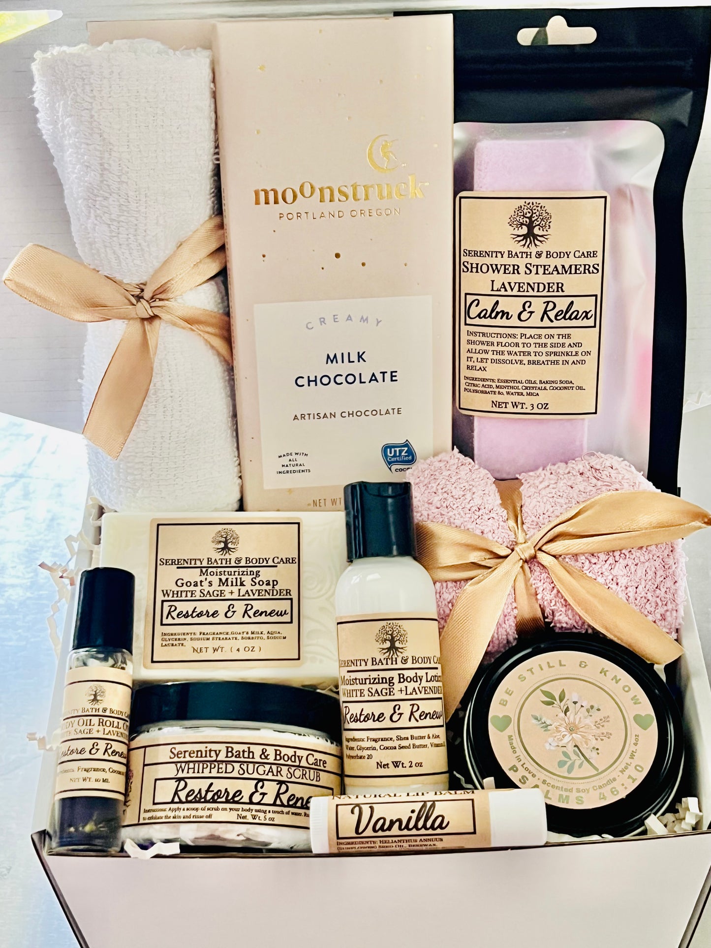 Luxury Spa Gift Box for Women – Birthday, Self Care, Christmas & Thank You Gift