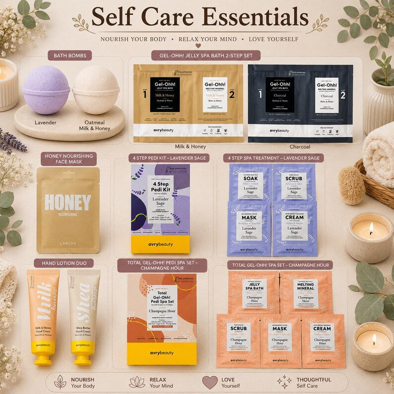 Self Care Gift Box Upgrade Add On Items| Spa Gift Box Extras | Customize Your Care Package