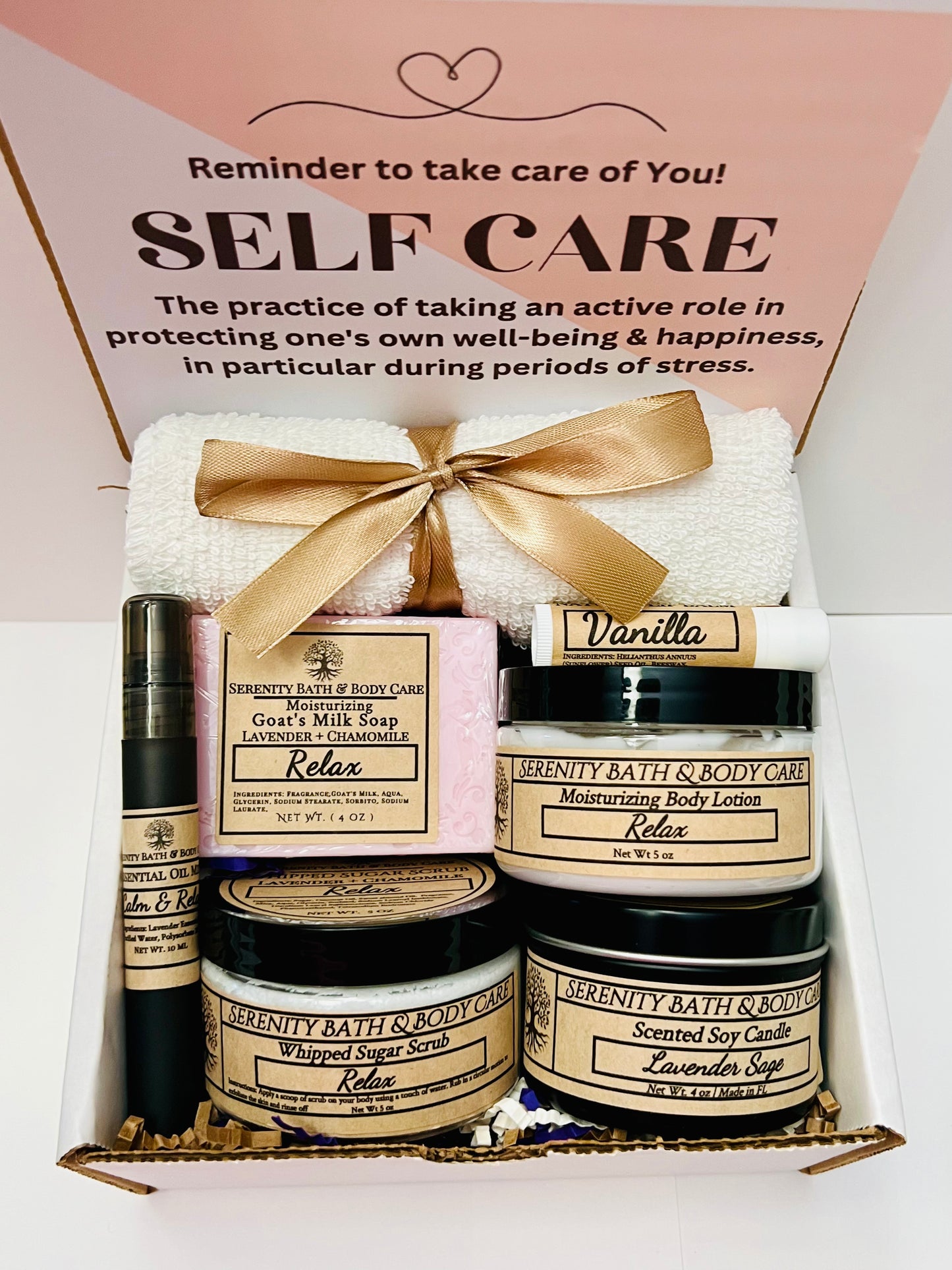 Luxury Spa Gift Box for Women – Birthday, Self Care, Christmas & Thank You Gift