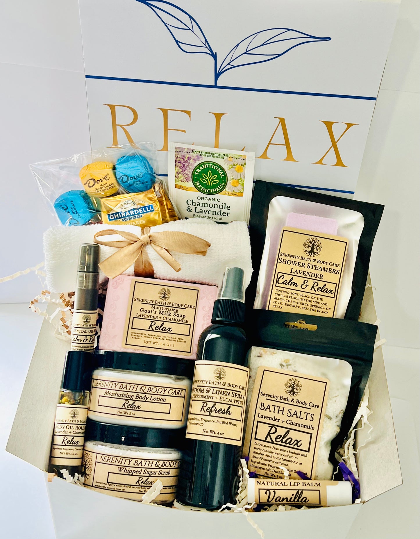 Self Care Spa Gift Box for Women | Birthday & Christmas Relaxation Gift