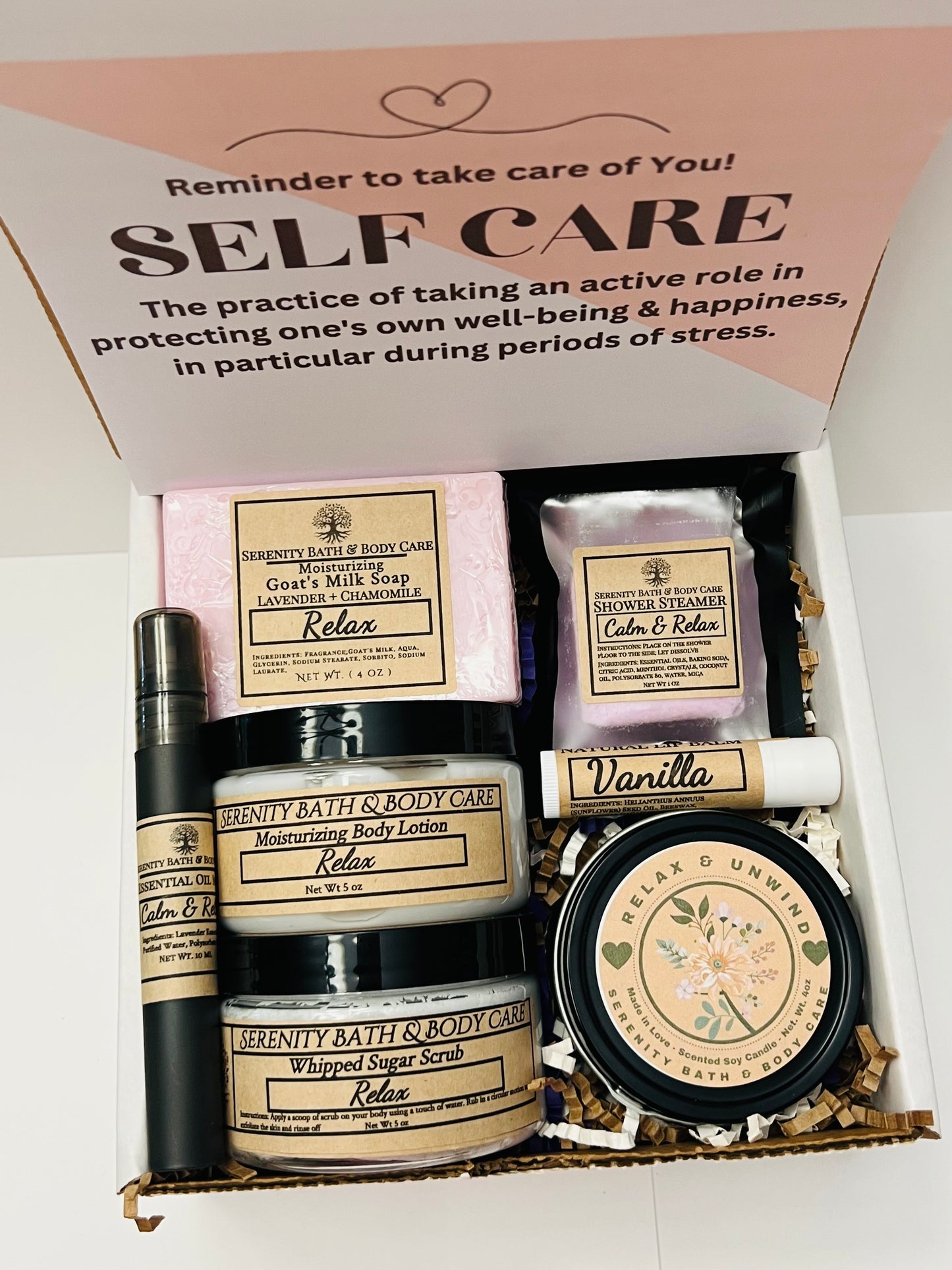 Luxury Spa Gift Box for Women – Birthday, Self Care, Christmas & Thank You Gift