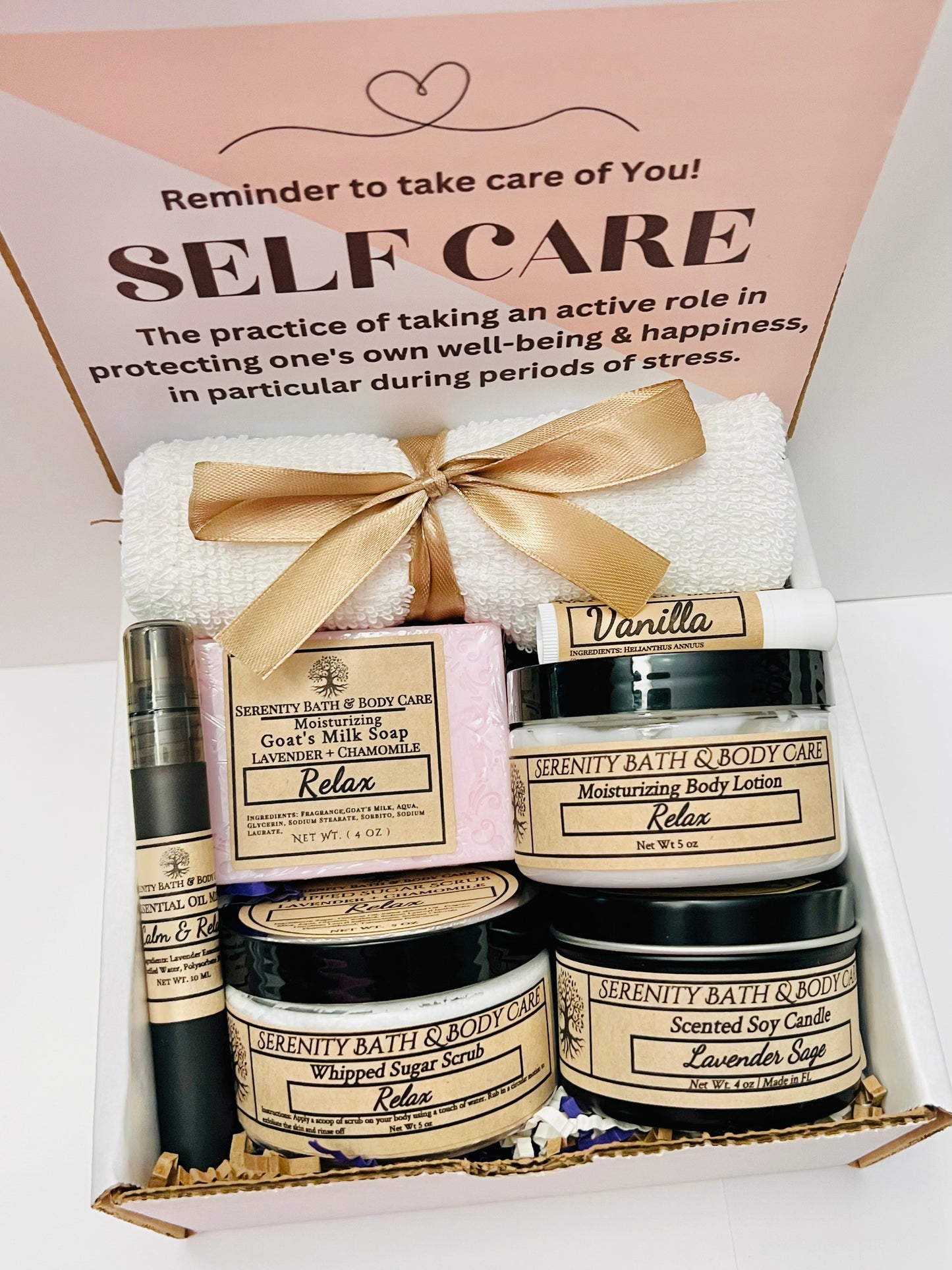 Luxury Spa Gift Box for Women – Birthday, Self Care, Christmas & Thank You Gift