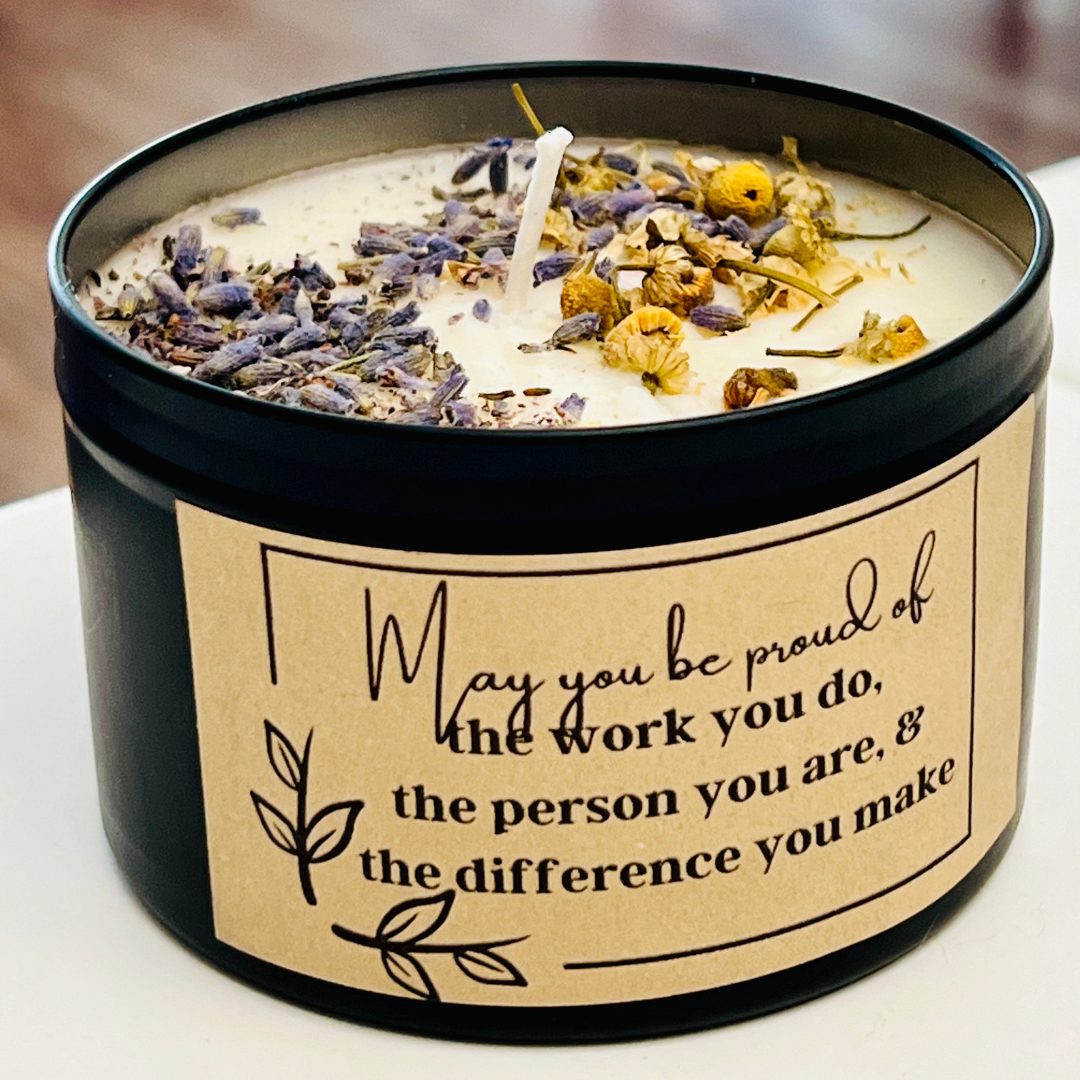 Bulk Thank You Candles for Employees – Set of 10 | Holiday Appreciation Gifts | 8oz Soy Scented Candle| Coworker Gifts| Employee Appreciation Gifts
