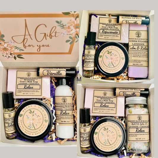 Mini Spa Gift Boxes – Thank You, Coworker & Employee Appreciation Gifts, Small Gifts, Christmas Gifts, Holiday Gifts for Women