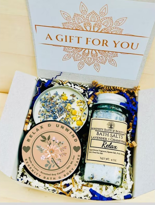 Mini Spa Gift Boxes – Thank You, Coworker & Employee Appreciation Gifts, Small Gifts, Christmas Gifts, Holiday Gifts for Women